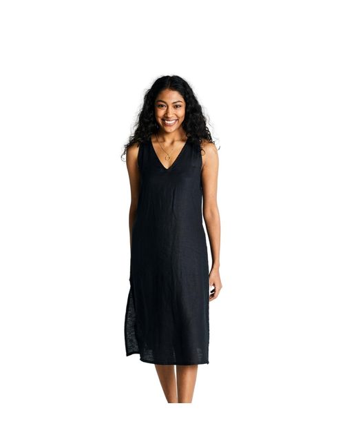 REISTOR Blue The Hemp Noir Dress