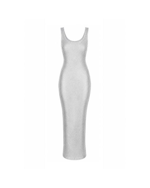 Maui X Lolita Natural Joan Of Arc Mesh Cover Up Dress