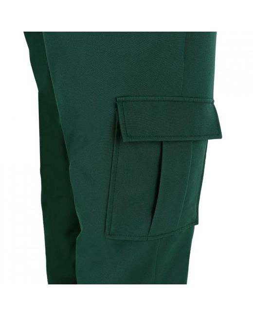 DAVID WEJ Green Ashford Drawstring Trousers With Cargo Pockets – for men