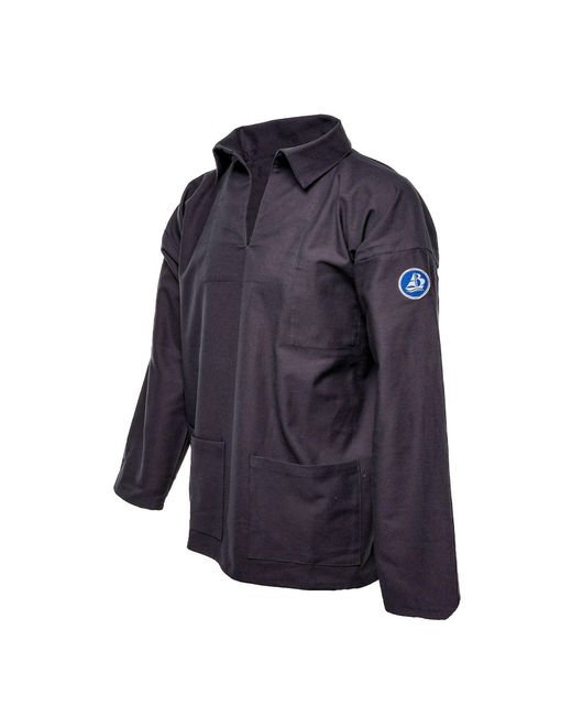 Arthur Beale Blue Open Neck Sailors' Smock for men