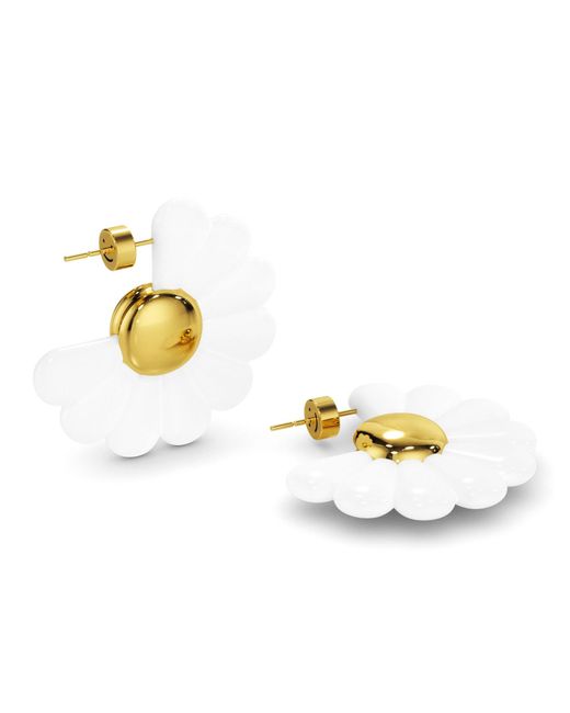 Studiocult Metallic Daisy Earrings X Magnolia Bakery