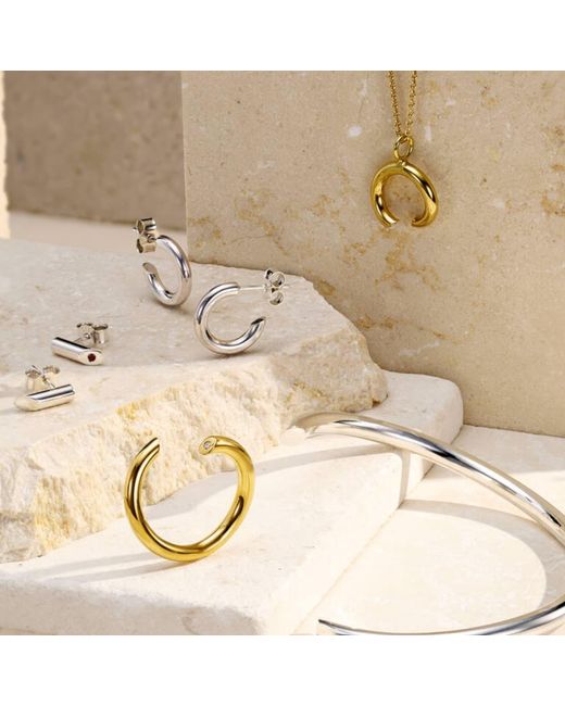 Posh Totty Designs Yellow Diamond Flow Open Ring