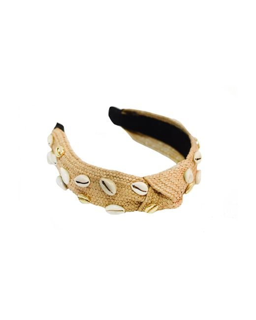Adriana Pappas Designs Metallic Shell Confetti Headband