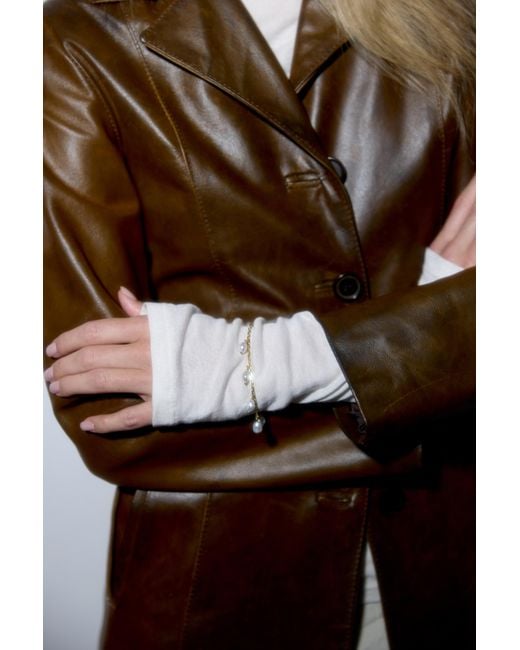 Chiara Tedeschi Jewellery Metallic Keshi Bracelet