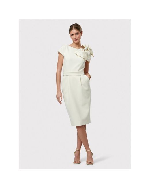 Helen Mcalinden White Neutrals Jane Ivory Dress