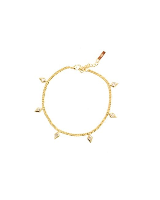 Adriana Pappas Designs Metallic Crystal Kite Bracelet