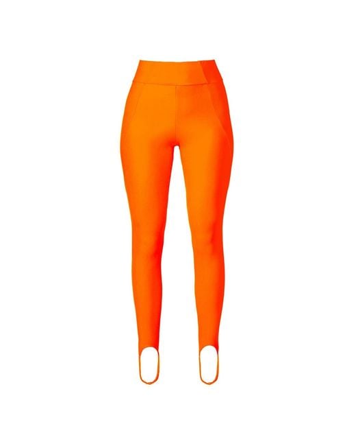 AGGI by HALEWSKI Gia Neon Orange Pants