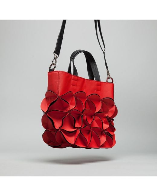 ELEMOOD_Japan Red Blossom Shoulder Bag