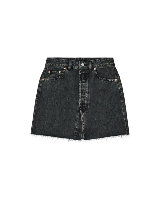 Dr. Denim Black Ara Skirt
