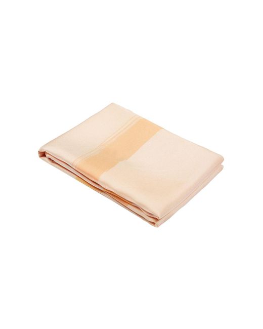 Heritagemoda Natural Peach Hand-Painted Silk Scarf for men