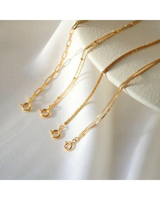 Esterah Metallic Double Chain Bracelet