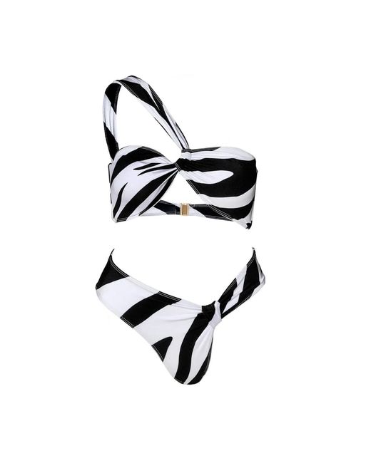 Cherina Beachwear Llc Black Cacia Bikini Set
