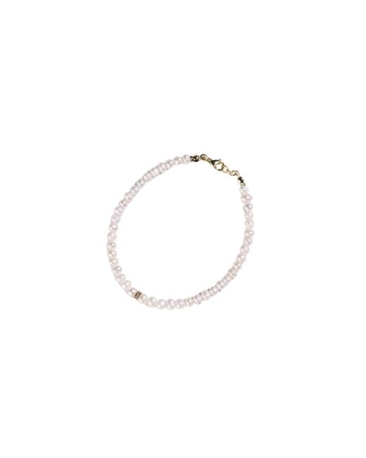Urbane Jewelry Studio Metallic Monroe Pearl Bracelet for men