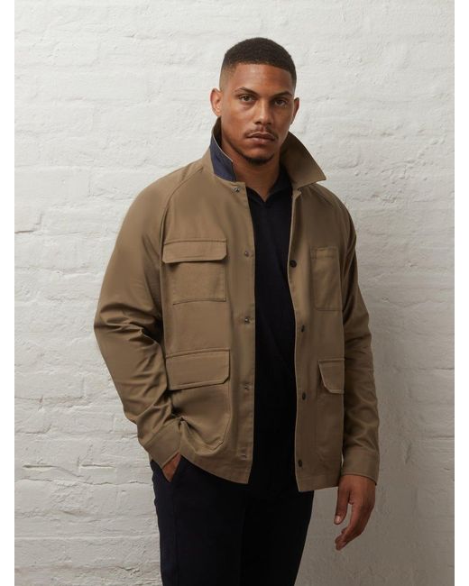 Guards London Natural Jacob Modern Field Overshirt for men