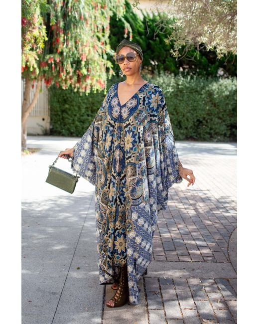 Jennafer Grace Black Persephone Minuit Caftan