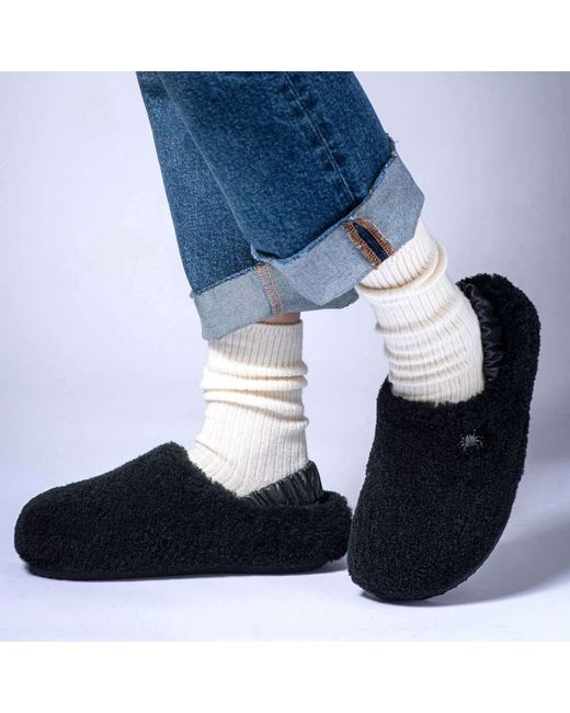 MYYAZ Black Teddy Clog