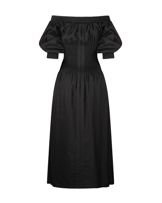 Dref Black Sydney Linen Dress