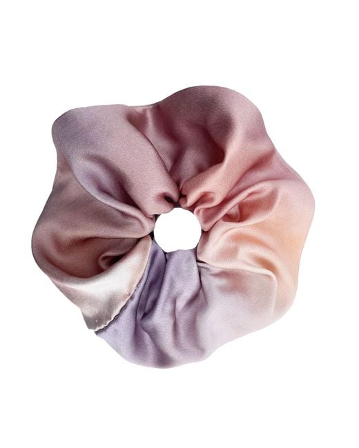 CREASE Pink Candy Cloud Scrunchie