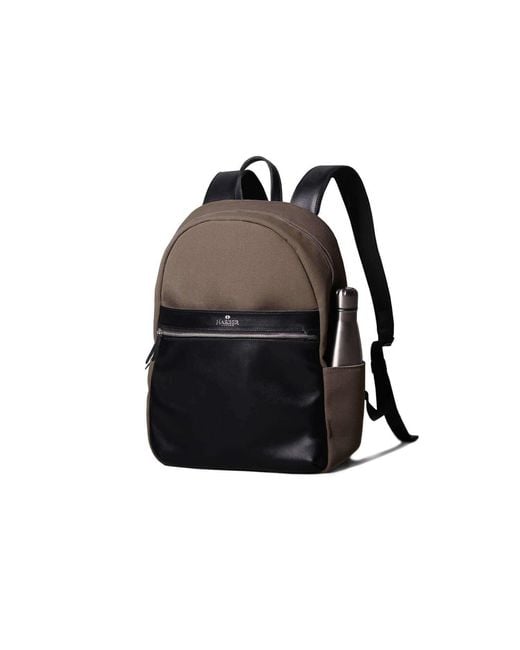 Harber London Black Office Backpack for men