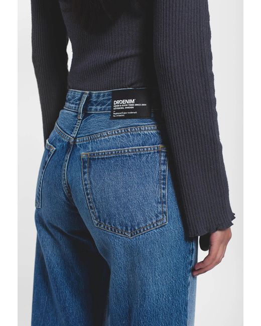 Dr. Denim Blue Rhue Low Wide