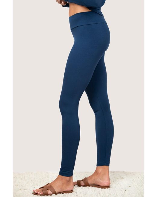 JJwinks Blue Ultimate Soft Lounge Leggings