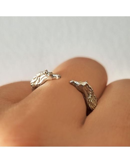 Lee Renee Metallic Horse Ring