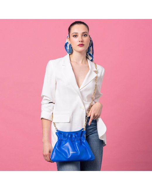 Danni Ro Blue Manhattan Bag