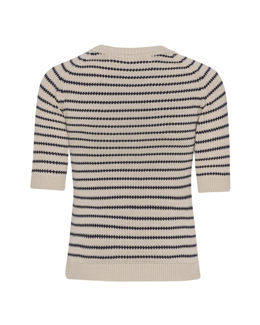 GROBUND Gray Ida Knit Tee