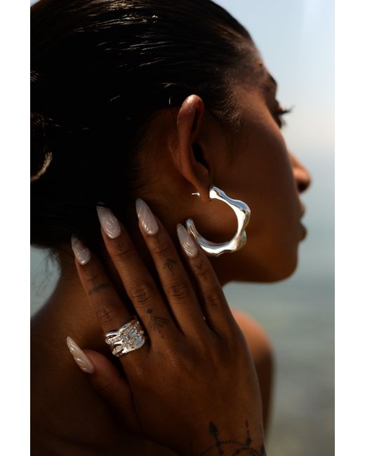 DRAE COLLECTION White Bara Ring
