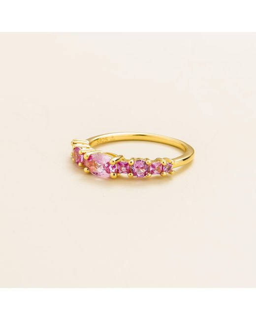 Juvetti Pink Petra Ring