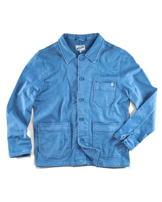 &SONS Trading Co Blue Sons Bolt Chore Jacket for men