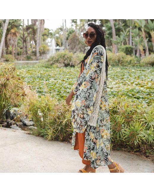 Jennafer Grace Metallic Serenity Patina Kimono