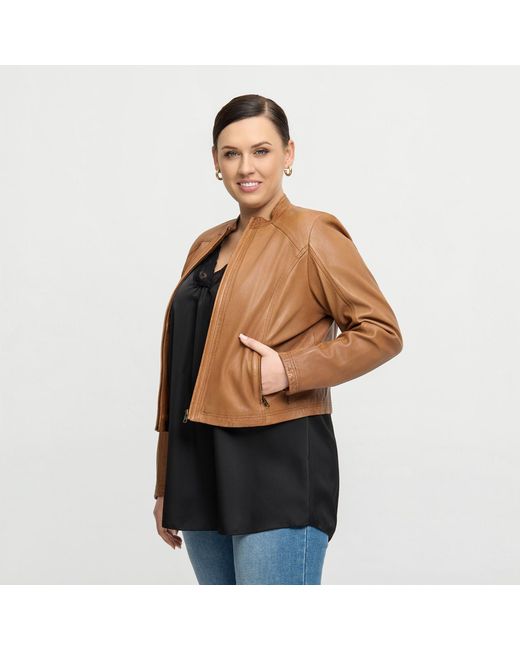 Zoe Brown Alexia Leather Jacket
