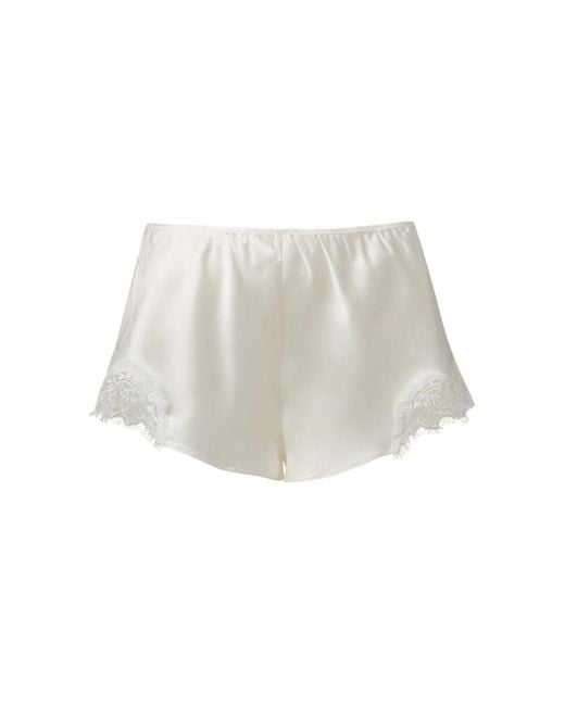 SAINTED SISTERS White Scarlett French Knicker Ivory