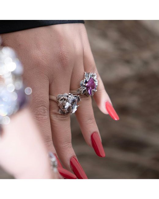Unaloe Metallic Ring