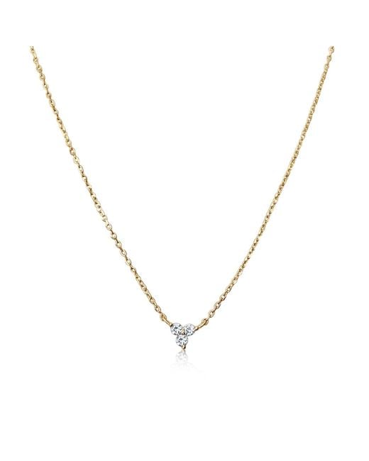 Mickey's Girl Metallic Single Lotus Waterproof Necklace
