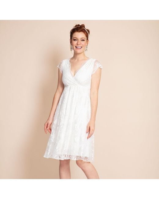 Alie Street London Gray Evangeline Wedding Dress