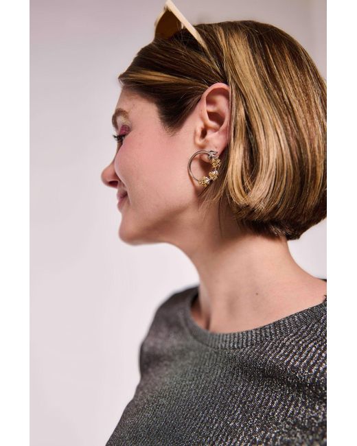 Lavan Metallic Castor Earrings