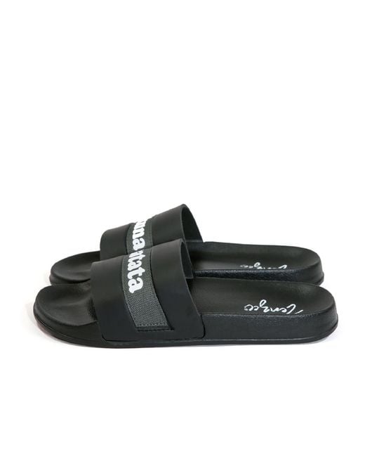 Zenzee Black Hakuna Matata Slide Sandals