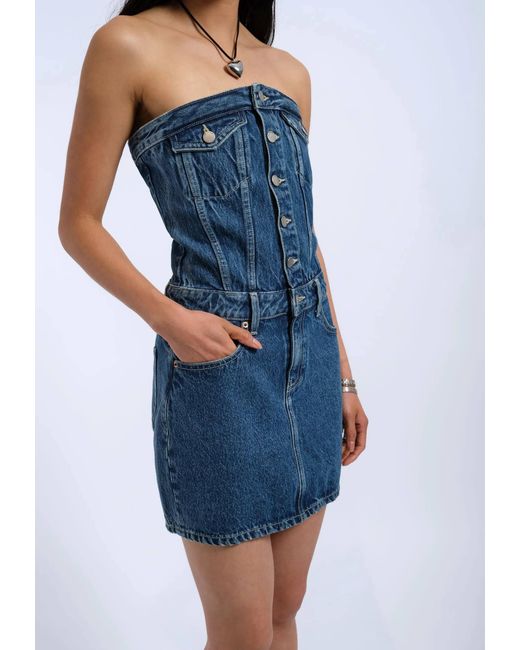 Dr. Denim Blue Carlisle Dress