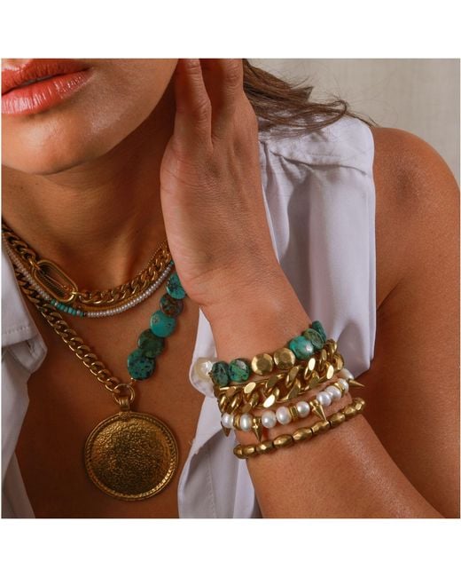 Rachel Nathan Green Remix: African Coin Bracelet