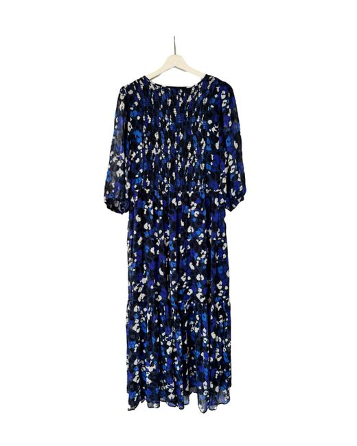 Mercy Delta Blue Romsey Dress Pina Colada Midnight