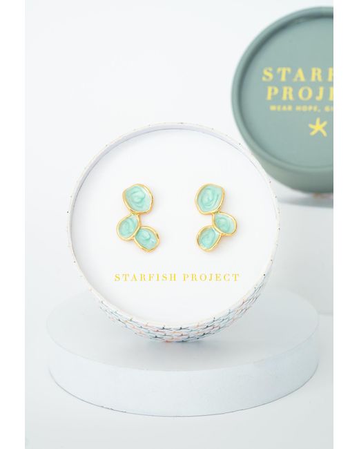 Starfish Project Green Hope Echo Earrings