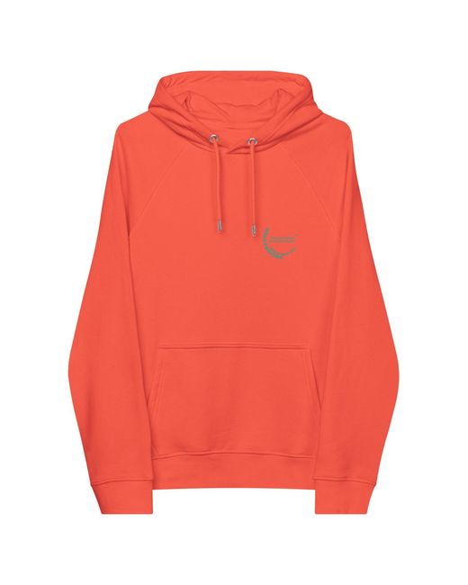 Anchor and Crew Red Burnt Creativity Is The Sport Creative Standard Organic Cotton Hoodie