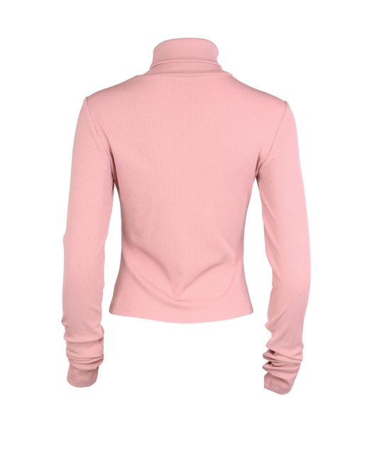 Natalia Petruch Pink Daphne Turtle Neck Sweater