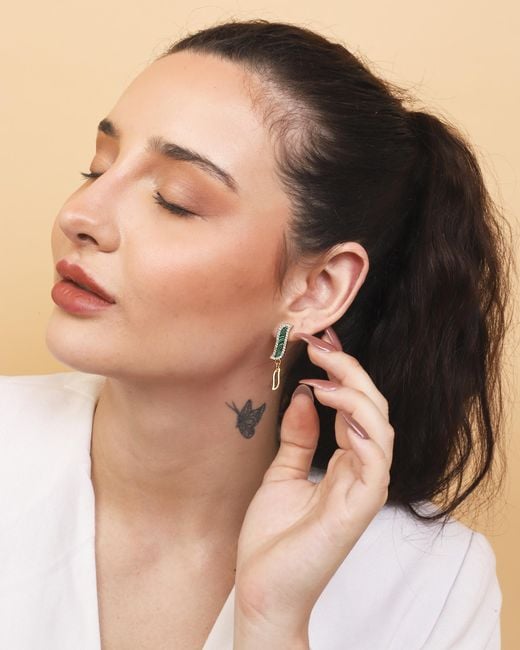 Lila Rasa Multicolor Asymmetric Earrings