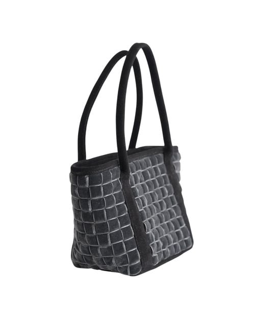 Velvet Atelier Black Cassiopeia Shoulder Bag