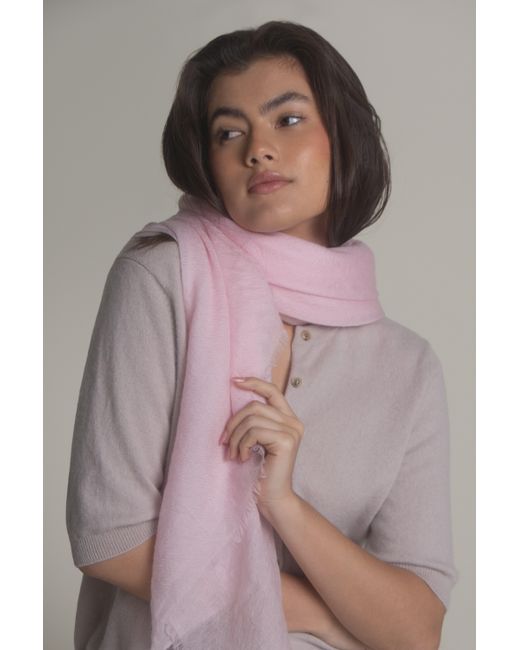 Fiora Muse Black Ultralight Cashmere Shawl