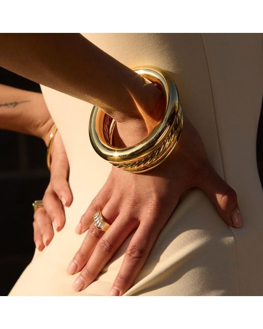 Argento Vivo Metallic Whitney Bangle