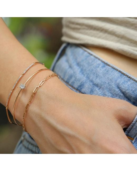 Reis Jewellery Metallic Line Diamond Bracelet
